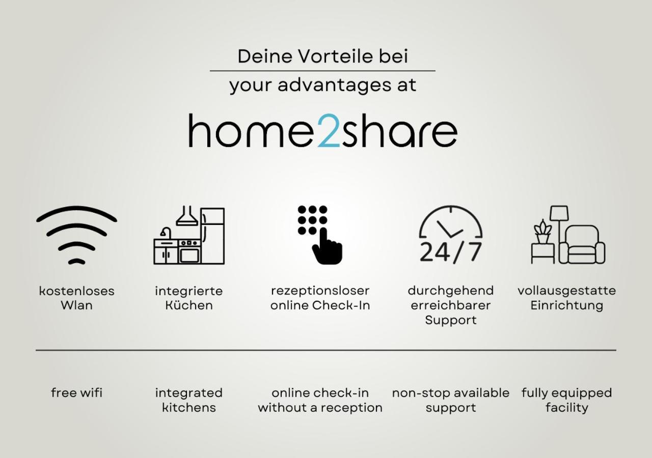 Schone Apartments In Der Innenstadt Von Osnabruck I Home2Share מראה חיצוני תמונה
